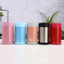 Wholesale stainless steel Food grade Double wall insulated vacuum Soup Thermal Jar Food Flask